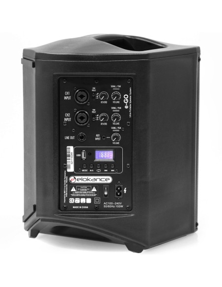 ELOKANCE E-GO – Enceinte amplifiée autonome 6.5 pouces 200w – photo complémentaire 2