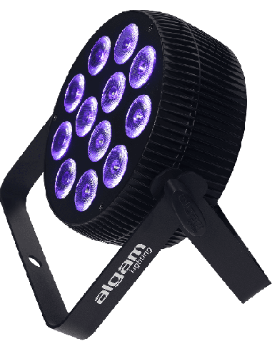 ALGAM LIGHTING SLIMPAR-1210-HEX – Projecteur à LED 12 x 10W RGBWAU – photo complémentaire 4
