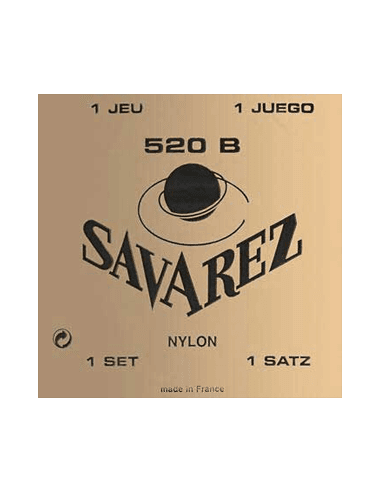 SAVAREZ 520B – Jeu de cordes guitare classique tirant faible