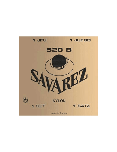 SAVAREZ 520B – Jeu de cordes guitare classique tirant faible