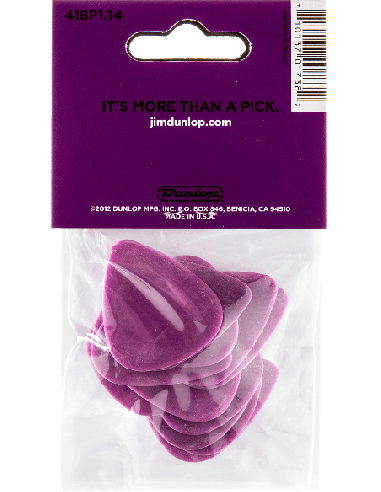 DUNLOP 418P114 – Médiator standard Player's Pack de 12 1 14mm – photo complémentaire 1