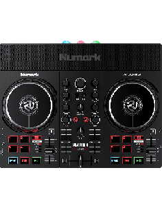 NUMARK PARTY MIX LIVE – Contrôleur DJ USB 2 voies avec enceintes et jeux de lumières intégrés 2