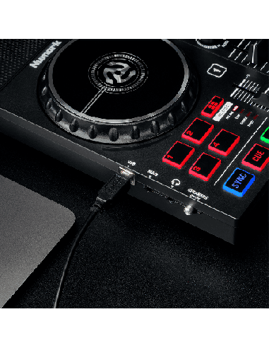 NUMARK PARTY MIX LIVE – Contrôleur DJ USB 2 voies avec enceintes et jeux de lumières – photo complémentaire 4