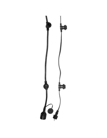 MAC MAH SL20-10M IP – Guirlande de 10M IP44 avec 20 emplacements pour ampoules E27 – photo complémentaire 1
