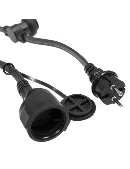 MAC MAH SL20-10M IP – Guirlande de 10M IP44 avec 20 emplacements pour ampoules E27 – photo complémentaire 2