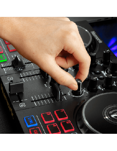 NUMARK PARTY MIX II – Contrôleur DJ USB 2 voies avec jeux de lumières intégrés – photo complémentaire 4