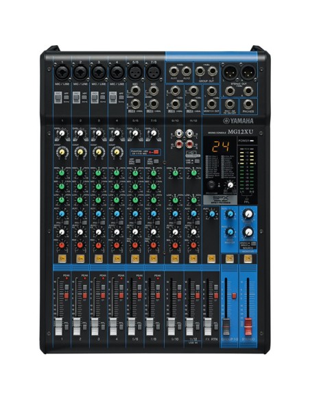 YAMAHA MG12XU – Console de mixage analogique 12 canaux avec USB & effets – photo complémentaire 3