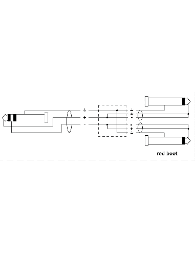 CORDIAL CFY6VPP – Câble stéréo - Jack mâle/2 Jacks mono mâles 6m – photo complémentaire 1