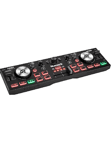 NUMARK DJ2GO2TOUCH 2 – Contrôleur 2 voies ultra-compact + carte son usb – photo complémentaire 2