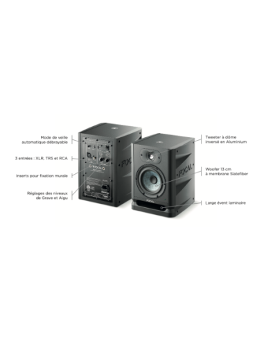 FOCAL ALPHA EVO 50 – Enceinte de monitoring 5 pouces – photo complémentaire 2