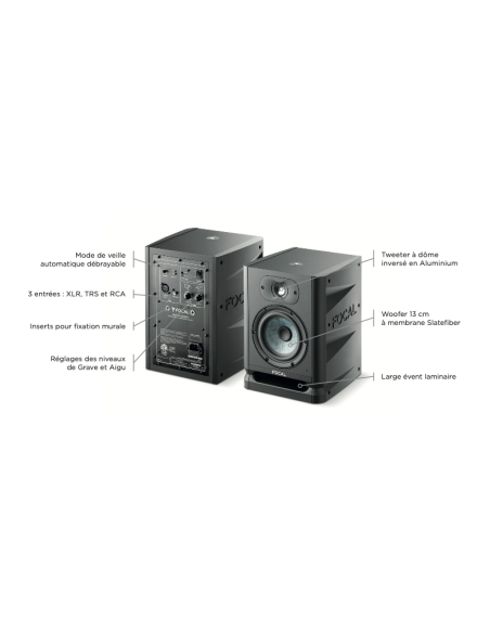 FOCAL ALPHA EVO 50 – Enceinte de monitoring 5 pouces – photo complémentaire 2