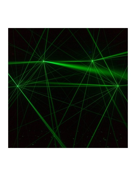 BOOMTONE DJ CYCLONE LZR – Jeu de lumières LED avec Laser vert multipoints et effet – photo complémentaire 3