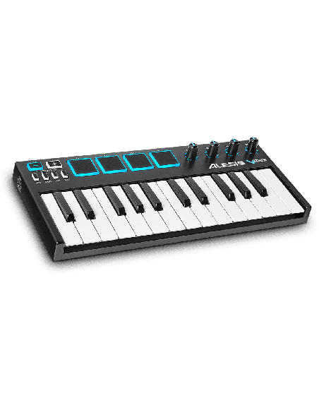 M-AUDIO AXIOM AIR MINI 32 – Contrôleur MIDI USB 32 mini notes 8 pads – photo complémentaire 1