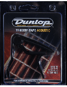 DUNLOP 83CB – Capodastre à pince noir pour guitare acoustique 2