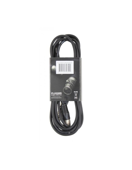 PLUGGER CÂBLE XLR FEMELLE – Jack Mâle Stéréo 6m Easy - Câble Micro – photo complémentaire 1