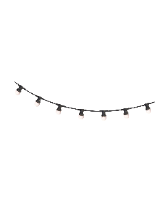 IBIZA LEDSTRING-WH – Guirlande lumineuse guinguette 10m 20 ampoules led intérieur/extérieur IP44 blanc chaud 2