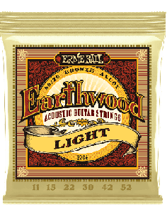 ERNIE BALL – CEB 2004 - Jeux - light 11-15-22w-30-42-52 - corde pour Guitare acoustique