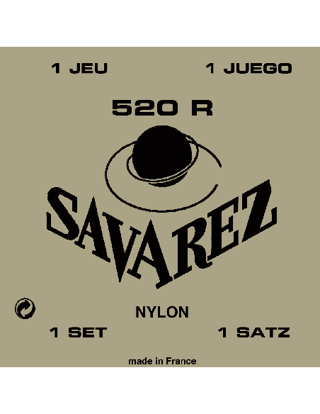 SAVAREZ 520R – Jeu de cordes guitare classique tirant normal