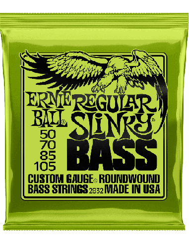 ERNIE BALL – CEB 2832 Jeux - Regular slinky 50-70-85-105 pour guitare basse