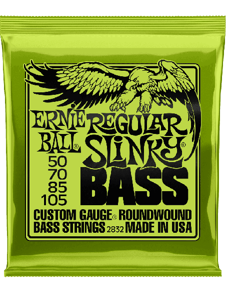 ERNIE BALL – CEB 2832 Jeux - Regular slinky 50-70-85-105 pour guitare basse