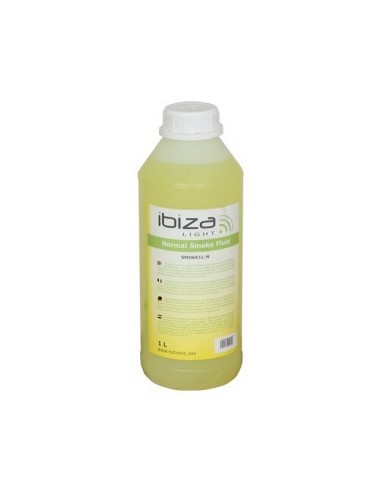 Ibiza HAZE1L - Liquide pour machine à brouillard 1 litre