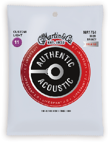 MARTIN MA175T – 80/20 Bronze - Authentic Treated
