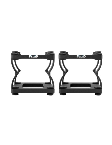 FLUID AUDIO DS8 – Paire de supports d'enceintes de studio