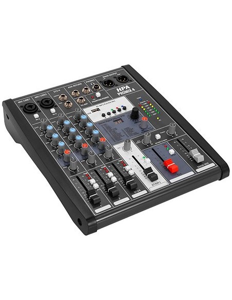 HPA Promix 4 – Console vue de trois quarts