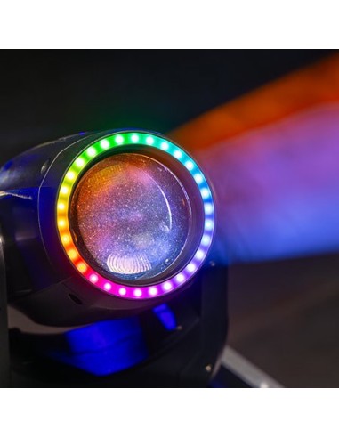 Mac Mah Mac Beam 150 Set – Détail de l’optique et de l’anneau lumineux