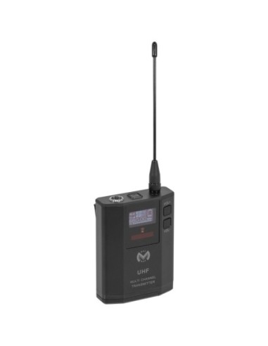 Mac Mah UHF 1000 Bodypack – Détail du bodypack et de son écran