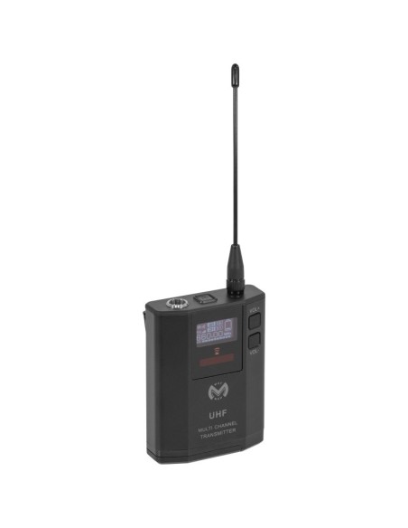 Mac Mah UHF 1000 Bodypack – Détail du bodypack et de son écran
