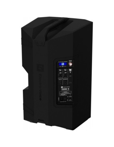 Electro-Voice EVERSE 12 – Vue arrière avec mixeur et batterie