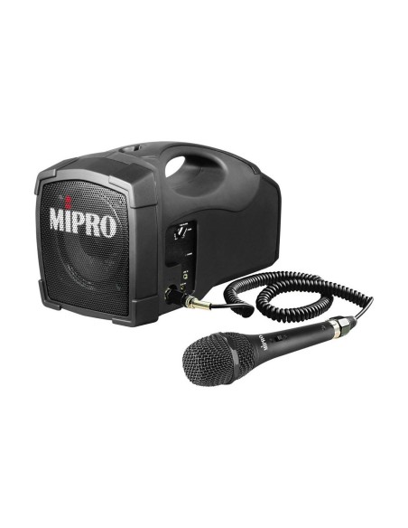 Mipro MA-101C – Enceinte portable avec microphone filaire et câble
