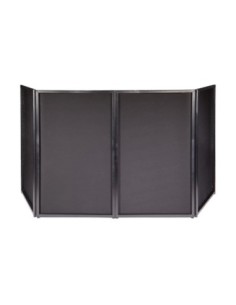 BOOMTONE DJ FACADE BLACK – Devanture cadre noir et lycra noir pour régie DJ