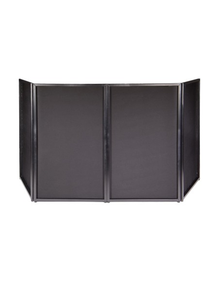BOOMTONE DJ FACADE BLACK – Devanture cadre noir et lycra noir pour régie DJ