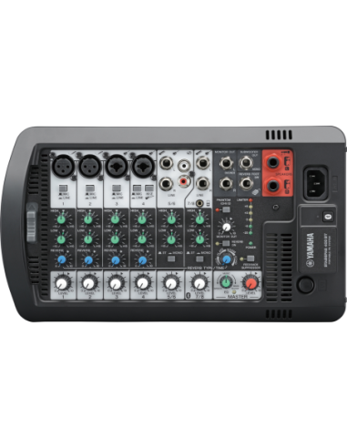 Yamaha STAGEPAS 400BT – Vue du mixeur amplifié