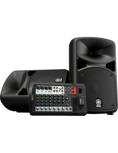 Yamaha STAGEPAS 600BT – Ensemble de deux enceintes avec mixeur