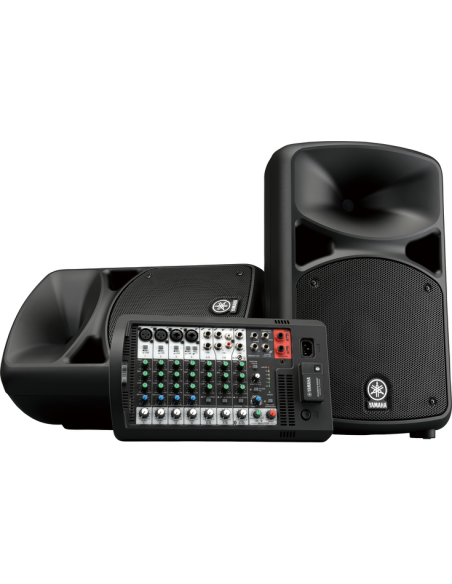 Yamaha STAGEPAS 600BT – Ensemble de deux enceintes avec mixeur