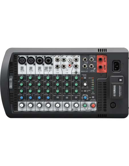 Yamaha STAGEPAS 600BT – Vue du mixeur dix canaux