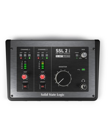 SOLID STATE LOGIC SSL2 MKII – Interface Audio USB-C 2 entrées 2 sorties
