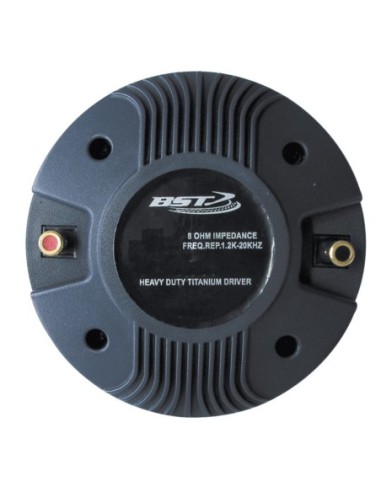 BST TW44 – Vue arrière du moteur avec borniers et étiquette BST
