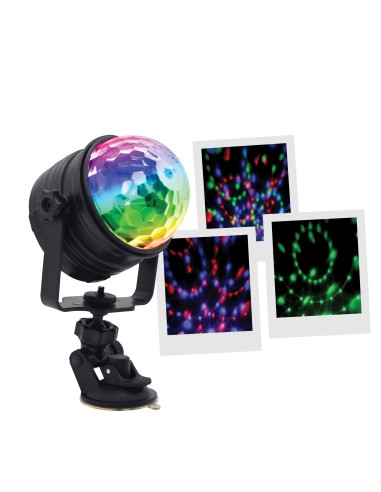BoomTone DJ Twist Ball - Effet à Led – vue 1