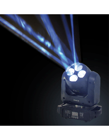 IBIZA BEE40-LED - Lyre a effet bee 4X10W – vue 2