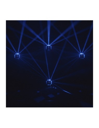 BOOMTONE DJ DERBY MOON STAR - Jeu de lumière aux faisceaux multicolors avec effe – vue 3