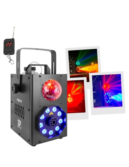 BoomTone DJ F700 FX -  Machine à fumée avec jeux de lumière – vue 1