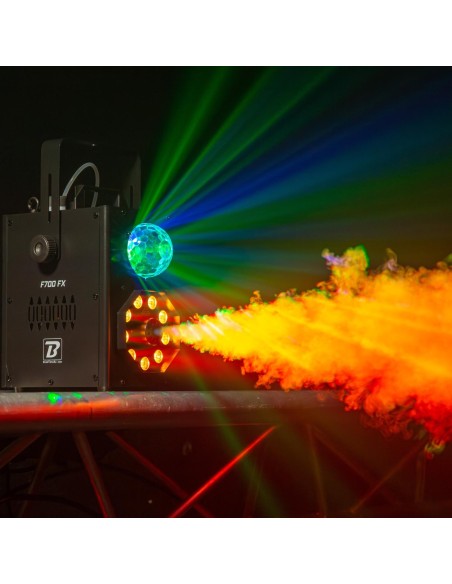 BoomTone DJ F700 FX -  Machine à fumée avec jeux de lumière – vue 2