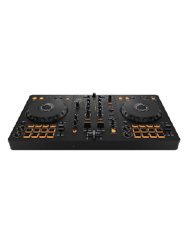Pioneer DJ DDJ-FLX4 – Contrôleur DJ 2 voies pour rekordbox et Serato – vue du dessus