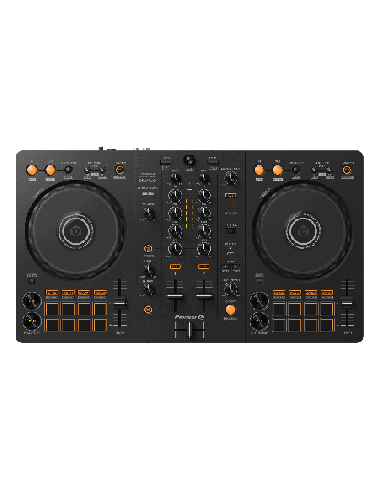 Pioneer DJ DDJ-FLX4 – Contrôleur DJ 2 voies pour rekordbox et Serato – vue arrière