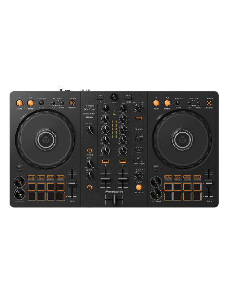 Pioneer DJ DDJ-FLX4 – Contrôleur DJ 2 voies pour rekordbox et Serato – vue arrière