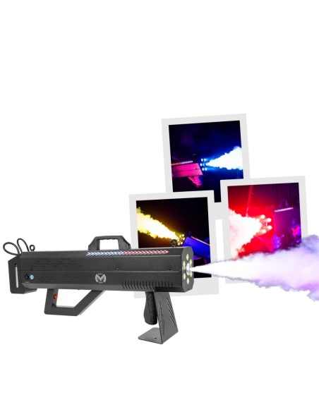 MAC MAH FOG BLASTER 1500 RGB – Machine à fumée type gun effet CO₂ avec LED RGB intégrées
